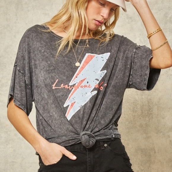 Leave Me Alone Lightning Tee ⚡️ - Picture 2 of 2